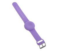 Sewroro Caja Del Reloj Localizador Pulsera Protectora De Silicona Resistente Al Agua Para Usar Actividades Correa De Reloj Antipérdida