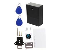 Sewroro Cerradura Electrónica Rfid Invisible para Armarios Taladro Sensor Inteligente Compatible con Puertas Dobles y Tableros Protección para y