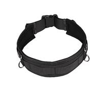 Sewroro Cinturón Ajustable para Cámara Negro de Nylon Fijación Segura Adecuado para Fotografía en Viajes y Ciclismo