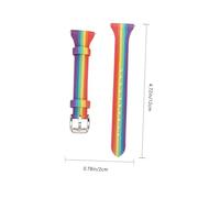 Sewroro Correa de Auténtica Compatible con Fitbit Banda para Reloj Inteligente Unisex Cómoda y Fácil de Instalar para Diario y Deportivo