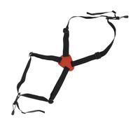 Sewroro Correa de Seguridad para Binoculares y Cámara Ajustable para Hombro y Pecho, Antideslizante, Multiuso para Senderismo y Observación de Aves, Negra Resistente