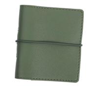 Sewroro cuaderno rayado tarro automático tapa cuaderno verde oscuro dispositivo cuaderno de bolsillo libreta de bolsillo computadora portátil cuaderno de viajero de bolsillo Papel Green