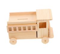 Sewroro de Camión de de Madera para Juguete de Puzzle DIY para Aprendizaje y Ensamble de Puzzle de Madera para Decoración y