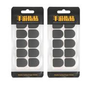 Sewroro Dediles Desechables de Fibra de Carbono Gris Antisudor para Juegos, Paquete de 2 Bolsas 10 Unidades, Compatibles Pantalla Táctil para Mejorar Precisión y Sensibilidad en Móviles