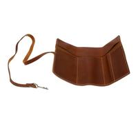 Sewroro Estuche Enrollable para Lápices de Cuero Vintage Multifuncional Bolsa Portátil para Bolígrafos y Lápices Diseño Compacto con Gran Capacidad y Protección para Puntas para Uso