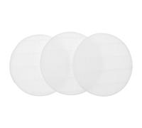Sewroro Filtro para Colector de Polvo de Uñas 3 Piezas, Filtro de Aspiradora de Uñas Redondo de 12 Cm, Recambio Compatible para Ventilador de Manicura, Accesorio para Limpieza y
