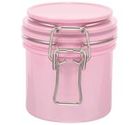 Sewroro Frasco para Pestañas 200ml Tarro Sellador Rosa Capacidad Grande Efecto Deshumidificador Uso Profesional Almacenamiento Pegamento Extensiones Maquillaje