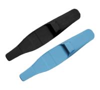 Sewroro Funda de Silicona para Maquinilla de Afeitar Estuche de Viaje Portátil Bolsa Protectora Ligera Azul Nórdico y Negro para Guardar y Proteger Maquinillas de Afeitar Adecuado