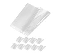 Sewroro Fundas para Negativos de Película 10 Unidades para Coleccionistas Resistentes al Agua y Polvo Bolsas Protectoras de Hojas para Almacenamiento Seguro y Archivo Fotográfico