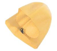 Sewroro Gorro para Mechas Profesional de Silicona Dorado Orificios para Tintes, Herramienta para Selección de Mechas y Técnicas de Balayage en Peluquerías y Uso Doméstico