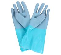 Sewroro Guantes Antideslizantes para Procesar Pescado Resistentes a Pinchazos Cortos de Goma un Par Protección Segura para Manipulación de Mariscos Cocina y Pesca