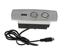 Sewroro Interruptor Eléctrico para Sillón Reclinable con 2 Botones y 5 Pines Controlador Manual con Puerto USB Pieza de Repuesto para Control de Motor de Sillón Elevador Ajustable