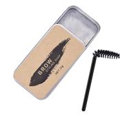 Sewroro Jabón para Peinar Cejas Jabón para Cejas Transparente Plástico No se Decolora Uso Femenino