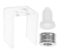 Sewroro Juego de Moldes de Silicona para Hacer Lápiz Labial Casero con Soporte, Molde Individual DIY para Crema de Labios, Apto para Maquillaje Personalizado y Elaboración de Labiales