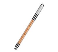 Sewroro Lápiz Manual para Tatuajes Bordados Lápiz Multiusos Cabezal Color Naranja Diseño Antideslizante Profesional para Estudios de Tatuaje