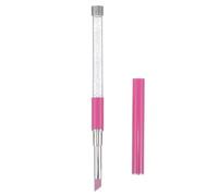 Sewroro Lápiz Pulidor para Uñas Piedra Pómez Blanca Exfoliante para Eliminar Piel Muerta Herramienta Portátil para Cuidado y Reparación de Uñas Adecuado para Manicura y Pedicura