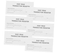 Sewroro Libros De Registro De Chequeras Registro De Chequera Cuaderno De Gestión Financiera Para Personal