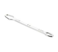 Sewroro Llave de Doble Cabeza Ajustable Autoajustable para Tuercas y Tornillos Herramienta Multifuncional de Acero Resistente Blanca para Reparaciones y Mantenimiento