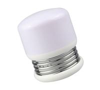 Sewroro Luz Nocturna Portátil LED con Imán, Diseño de Resorte Blanco | Armarios y Cajones, Pulsador Táctil, sin Taladro, 1 W, Funciona 2 , PVC