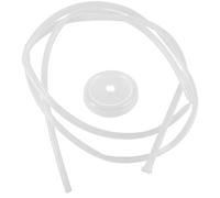 Sewroro Manguera de Silicona para Bomba de Agua 15 M Tapa Antipolvo Tubo de Entrada Resistente y Flexible para Dispensador Eléctrico USB Repuesto Práctico para Fuente de Agua Potable