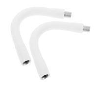 Sewroro Manguera Flexible Metálica de Cuello de Cisne para Lámpara de Escritorio Accesorio de Reparación M10 2 Unidades Tubo Ajustable para Proyectos de Bricolaje y Luces de Noche