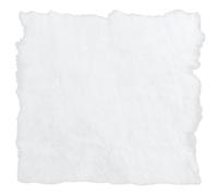 Sewroro Manta de Nieve Artificial Navideña de Color Claro y Esponjosa de 90x250 Cm para Decoración de Pueblo Navideño y Manualidades, Manta Gruesa y Amplia para Exhibición de Nieve Falsa