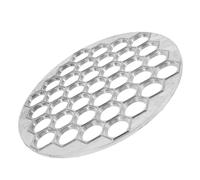 Sewroro Molde para Hacer Dumplings de Aleación Plateado Herramienta Casera para Empanadillas Capacidad de 37 Unidades Utensilio Práctico y Ligero para Cocina Doméstica y Restaurantes