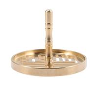 Sewroro Molde para Prensa de Incienso de Cobre 6 CM Sello para Incienso Chino Carácter Simbólico Casera Adecuado para Meditación y Aromaterapia