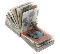 Sewroro Papel para Manualidades Vintage 365 Hojas Tamaño Estándar Decorado Retro para Álbumes de Recortes Diy, Cuadernos y Scrapbooking Creativo