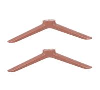 Sewroro Patas Aplicables para TV 40 Rosa Dorado Tornillos Base para Pedestal de Mesa Soporte Nivelador de Repuesto Compatible Pantallas Planas y Curvas Adecuado para Oficina y Hogar