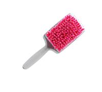 Sewroro Peine Secador de Pelo Absorbente Rosa, Cepillo de Paleta de Microfibra para Secado Rápido, Desenredante para Cabello Fino y Delicado, Herramienta Ergonómica para Cuidado