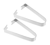 Sewroro Pelacables de Cocina 2 Piezas Deshojador de Acero Inoxidable Ergonómico Herramienta Compacta y Portátil para Uso Diario Cocina Multifuncional y Fácil de Limpiar