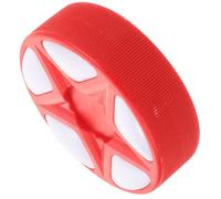 Sewroro Pelota de Hockey Callejero Mini Disco de Hockey PP Rojo Uso Deportivo Edades