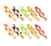 Sewroro Pinzas Cabello de Maquillaje Pasadores de Pato 10 Piezas Cuadros Grandes Multicolor Accesorios para Niñas y Mujeres Uso en Cuidado del Cabello