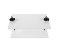 Sewroro Prensa para Tofu Casero Acrílica Blanca Molde Compacto para Prensar Cuajada de Soja Herramienta de Cocina Fácil de Limpiar para Elaboración Vegana Casa