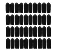 Sewroro Protectores de Goma para Extremos de Diadema 100 Piezas 7 Mm Tamaño Grande Accesorios Cabello Bricolaje Diademas Mujer Reparación Cubierta Flexible