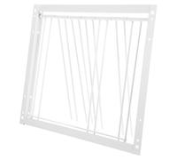 Sewroro Puerta de Entrada para Aves de Hierro Tamaño 33X26 CM Puerta para Jaula de Pájaros Resistente y Funcional para Criaderos y Casas Suministros para Aves