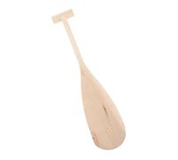 Sewroro Remo de Madera Ligero con Mango Ergonómico Forma para Kayak Canotaje y Botes Inflables Pala Artesanal para Adultos Actividades Acuáticas