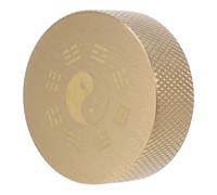Sewroro Solid Round Calligraphy Paper Holder For Office Home School Decorative Chinese Symbol For Harmony And Protection