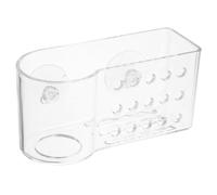 Sewroro Soporte Esponja Fregadero Cocina Ventosa, Organizador PVC