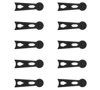 Sewroro Soporte Giratorio Pequeño para Marcos de Fotos Bastidor de Plástico Negro Soporte Trasero Compacto para Exhibición y Decoración en Sala Oficina y Hogar