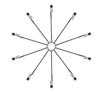 Sewroro Soporte Magnético para Modelismo con Clips de Flexibles y Base de Hierro Herramientas de Fabricación para Manualidades y Soldadura Accesorios de para Construcción de