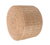 Sewroro Taburete Pequeño Tejido para Niños, Taburete para Cambiar Zapatos de Césped Natural, Cómodo y Ligero, Adecuado para Jardín y Habitación Infantil, Asiento Multifuncional para Uso