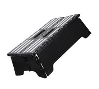 Sewroro Taburete Plegable Antideslizante para Personas Mayores Taburete Portátil de Plástico PP Medio Peldaño Ligero y Resistente Adecuado para Uso en Interiores y Exteriores Cocina y