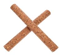 Sewroro Tapones de Corcho Naturales para Botellas de Vidrio 36 MM Diámetro X 30 CM Largo Pack 2 Unidades Reutilizables y Versátiles para Vino Aceite y Manualidades