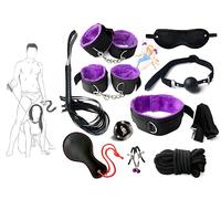 Sèx Ạdulte TôyJuego De Juguetes De Nylon De 10 Piezas Para Parejas Con Dados De Acción De Entrenamiento En Casa, Juegos Deportivos, Accesorios Ajustables (negro)