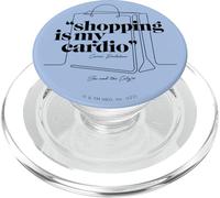 Sex and The City Carrie Bradshaw, Shopping Is My Cardio PopSockets PopGrip para MagSafe
