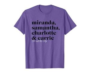 Sex and the City Miranda, Samantha, Charlotte & Carrie Camiseta