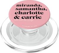 Sex and The City Miranda, Samantha, Charlotte & Carrie PopSockets PopGrip para MagSafe
