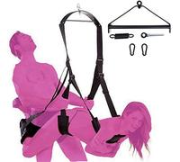 Sex Bondage Kit Juego de Restricciones Columpio de techo for columpio de dormitorio, 800 lb, ganchos de techo giratorios de 360 grados Herramientas de juego SM para adultos con correas sexuales